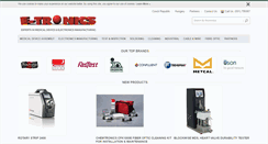 Desktop Screenshot of e-tronics.ie